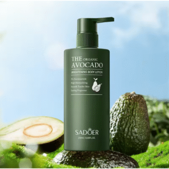 02 SADOER The organic avocado brightening body lotion